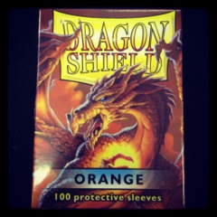 Dragon Shield Box of 100 in Orange